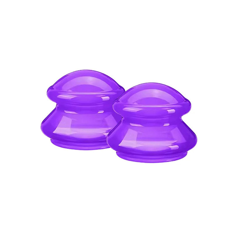 Recovery Gear Accessories: 7PC Silicone Cupping Therapy Set, Professionally Chinese Massage Cups for Cupping Therapy and Cellulite Reduction / Rungear